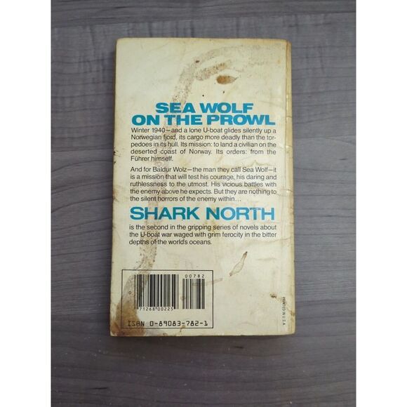 Sea Wolf Shark North No. 2 by Bruno Krauss 1978 Men of Hitler's U-Boats - Picture 2 of 3
